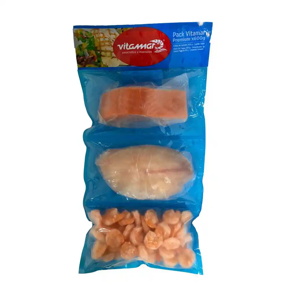 Vitamar Salmón Tilapia y Camarón Prémium