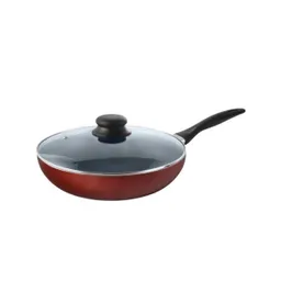 Wok Sartén Ilkocon Tapa Rojo 28 cm