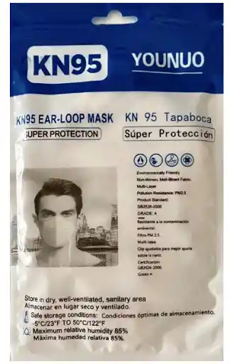 KN95 Tapabocas Súper Protección
