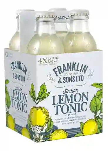  Fourpack  Tonica  Lemon Franklin & Sons Ltd 