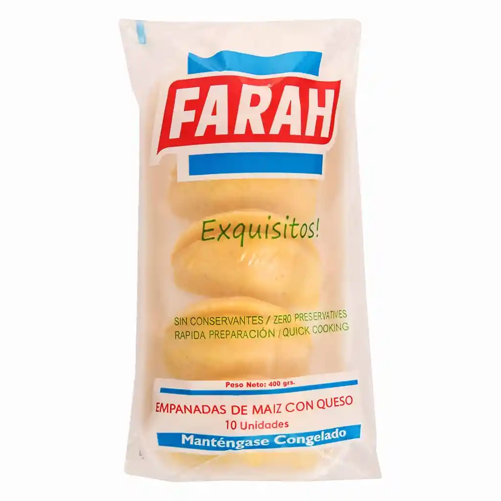 Farah Empanadas de Maíz Con Queso