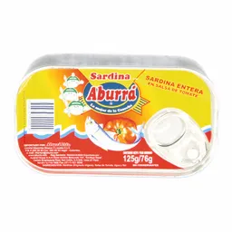 Aburra Sardina en Salsa de Tomate