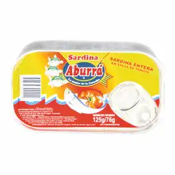 Aburra Sardina en Salsa de Tomate