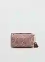 Neceser P Loto Rosa Talla 99 Mujer Mango