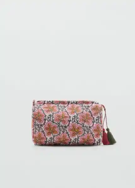 Neceser P Loto Rosa Talla 99 Mujer Mango