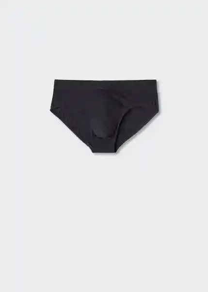 Calzoncillo Brief Negro Talla M Hombre Mango