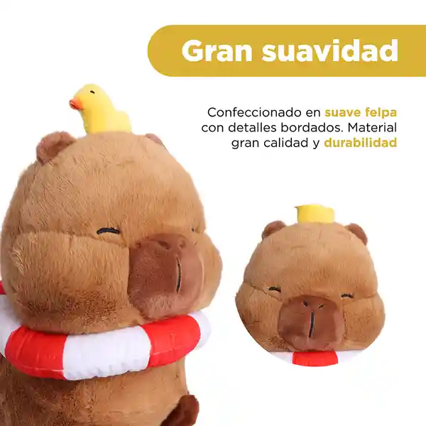 Peluche Playa Mimi Bara y Anillo Rojo Mini Family 12" Miniso