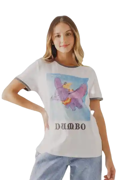 Camiseta Manga Corta Color Blanco T. XS