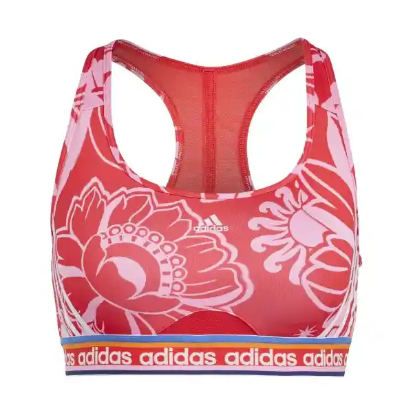 Adidas Crop Farm Bra Mujer Rojo Talla XSAC IM2371