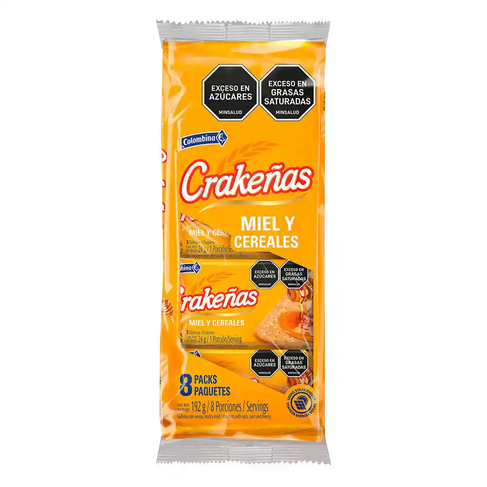 Crakeñas Miel Ind X8 (24bs/8/24g)