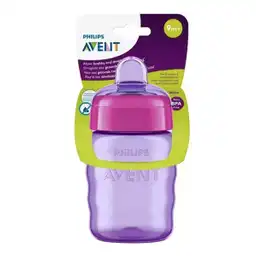 Avent Vaso Antigoteo Rosado