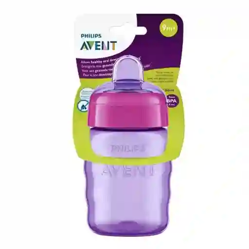 Avent Vaso Antigoteo Rosado