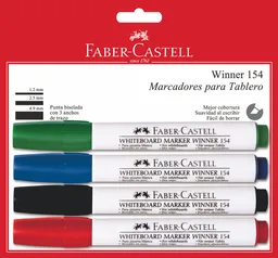 Faber Castell Marcadores para Tablero Colores Surtidos