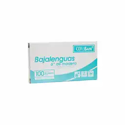 Alfa Safe Bajalenguas 6 de Madera para Adulto