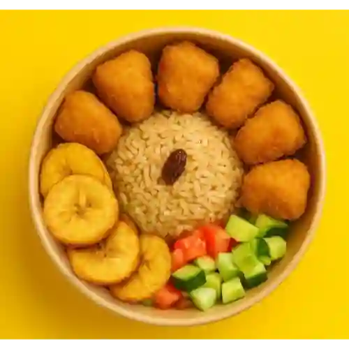 Roca Bowl Pescado Apanado