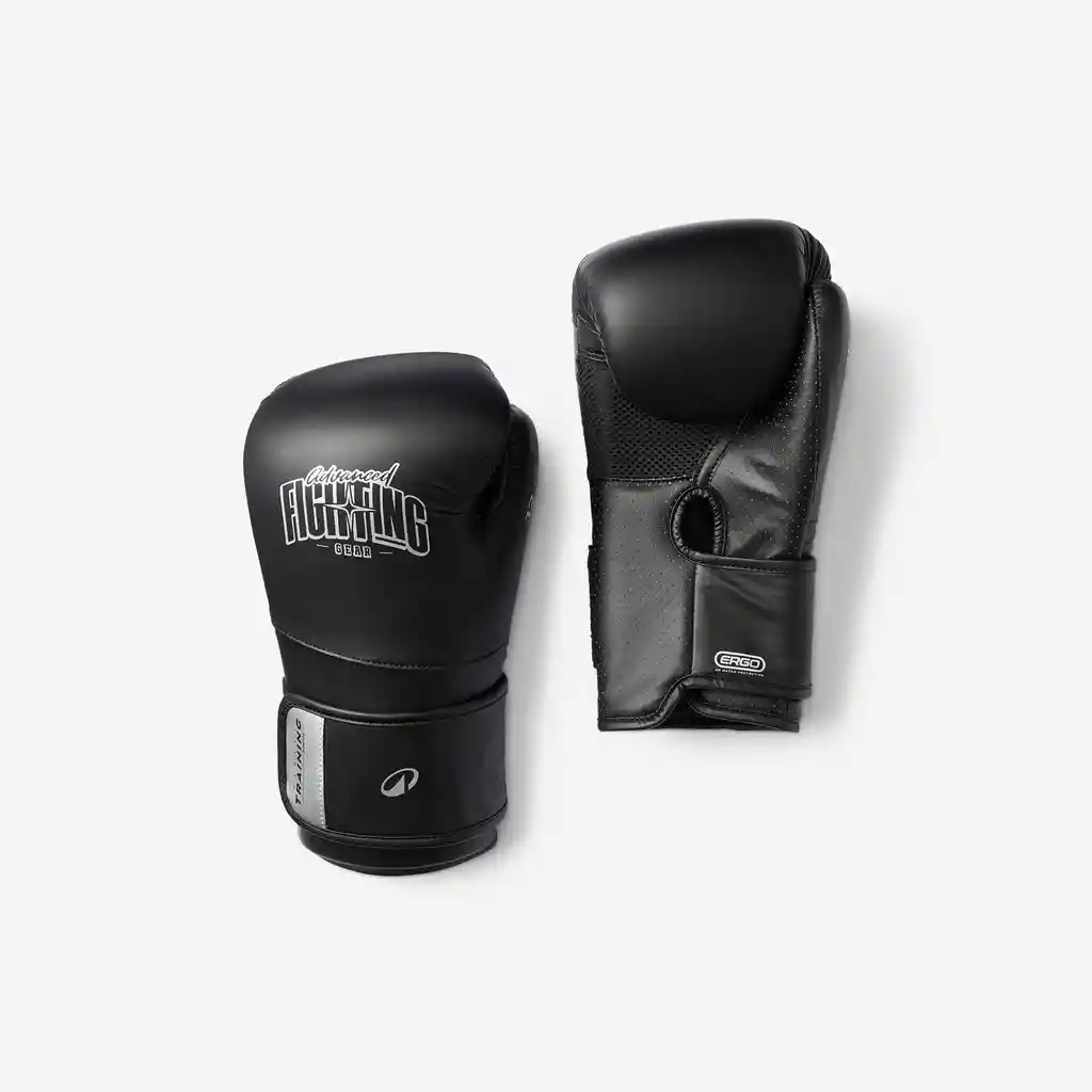 Guantes de Boxeo de Espuma Ergonómica Para Adulto - Negro