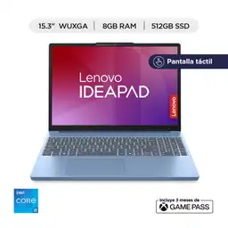 Computador Portátil Lenovo Ideapad Slim 3 15irh10 - Intel® Core™ I5-13420h - Ram 8gb - 512gb Ssd - Pantalla Táctil - 15.3" - Azul