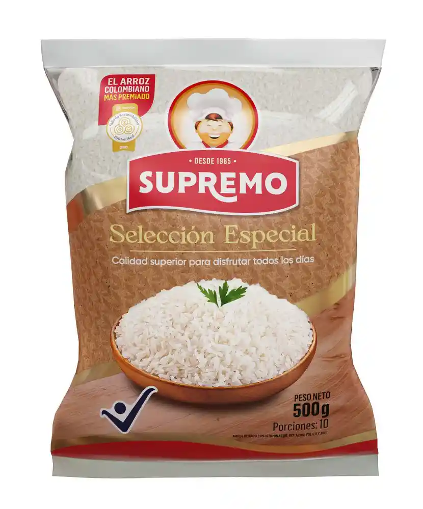 Arroz Supremo Semi Premium (500 Gr)