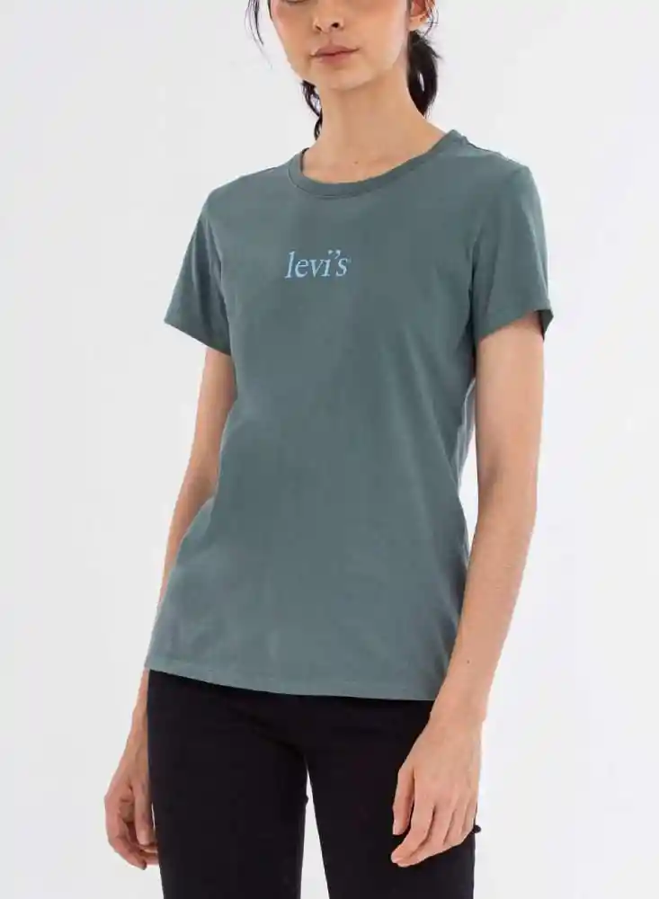 Camiseta Mc Mujer L-verde