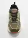 Tenis Deportiva Biel Khaki Talla 35 Niños Mango