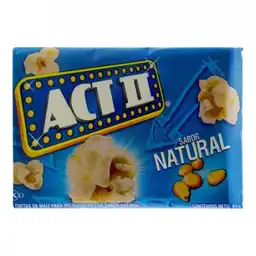 Act II Palomitas de Maíz Sabor Natural
