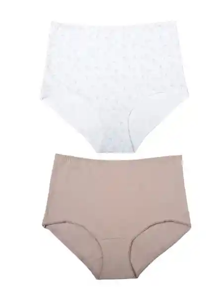 St Rina Panty Para Mujer XXL-Blanco