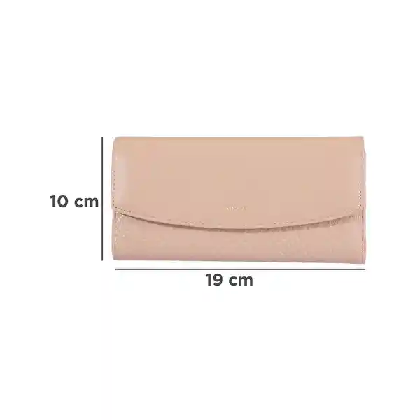 Cartera Para Mujer Grande Perlitas Rosa Miniso