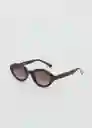 Gafas de Sol Flor Marrón Talla 99 Mujer Mango