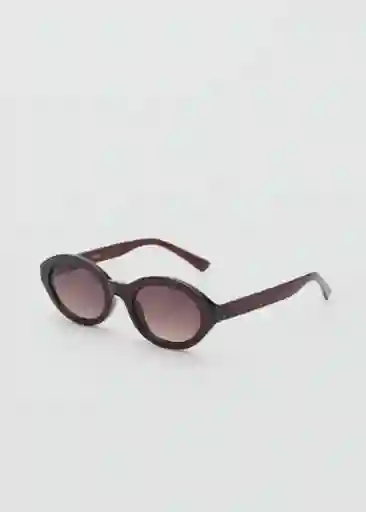 Gafas de Sol Flor Marrón Talla 99 Mujer Mango