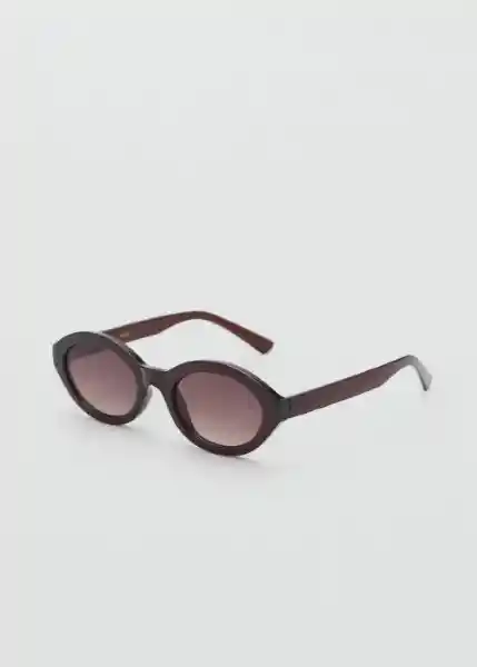Gafas de Sol Flor Marrón Talla 99 Mujer Mango