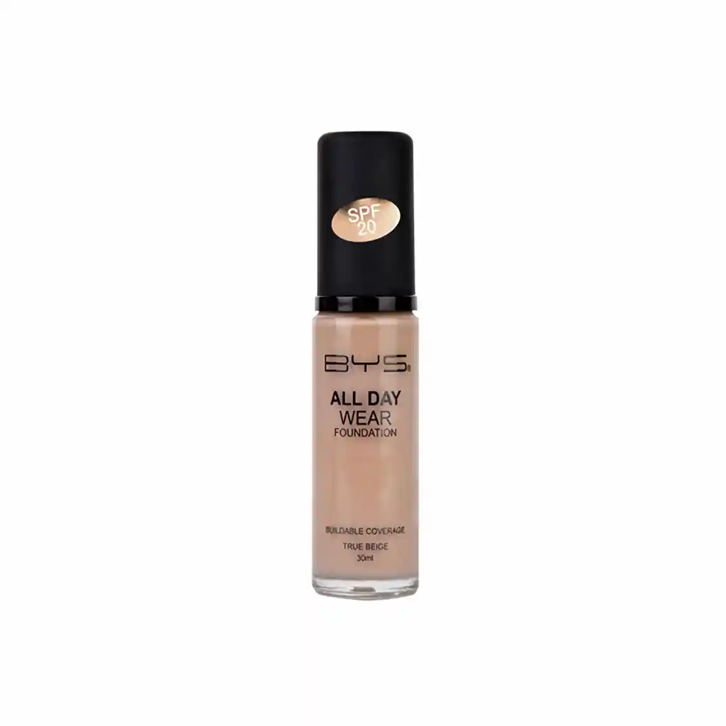 base liquida BYS all day true beige 30ml