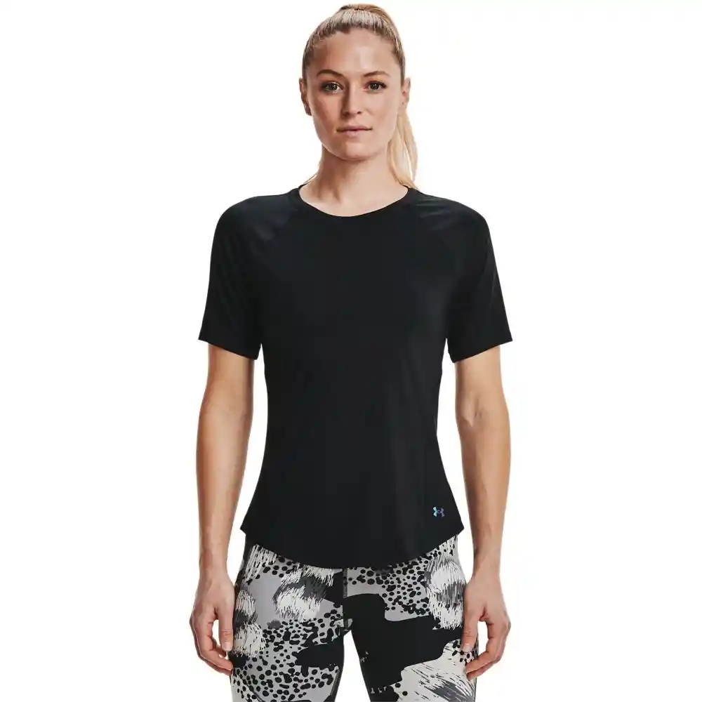 Ua Rush Ss Talla Lg Camisetas Negro Para Mujer Marca Under Armour Ref: 1368178-001