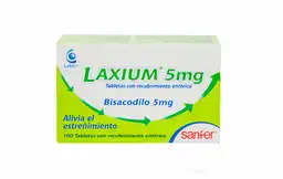 Laxium 5 Mg 100 Tabletas