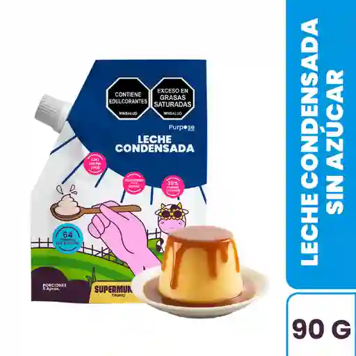 Leche Condensada Sin Azúcar Supermundo 90 g