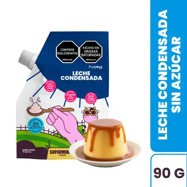 Leche Condensada Sin Azúcar Supermundo 90 g
