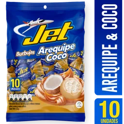 Jet Chocolatina Burbujas Arequipe y Coco