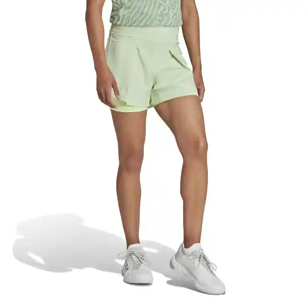 Adidas Short Match Mujer Verde Talla XS IS7252