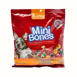 Mini Bones Para Perros - Kanú X 12 Uds