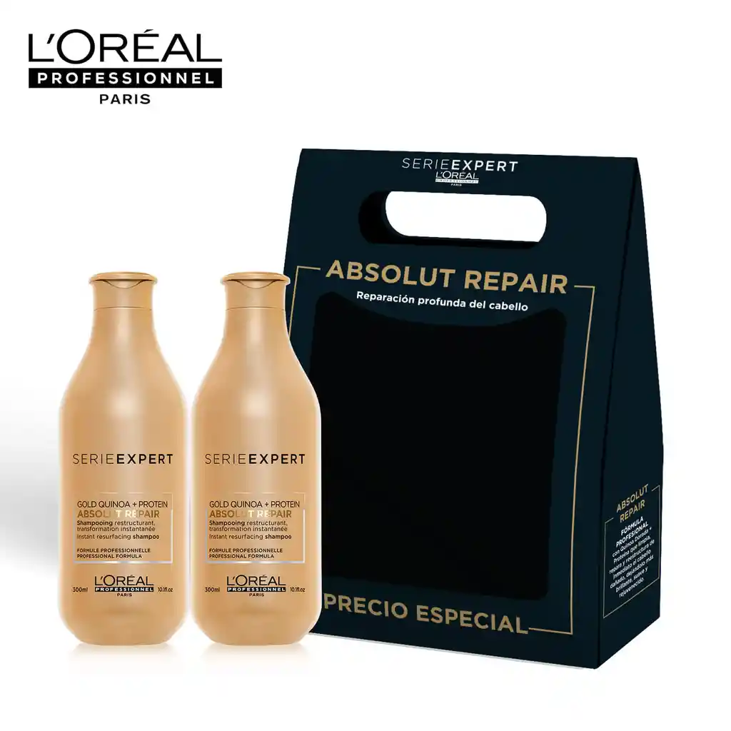 L'Oréal Kit Shampoo Absolut Repair Professional