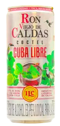 Ron Viejo de Caldas Cóctel Cuba Libre en Lata 