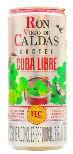 Ron Viejo de Caldas Cóctel Cuba Libre en Lata 