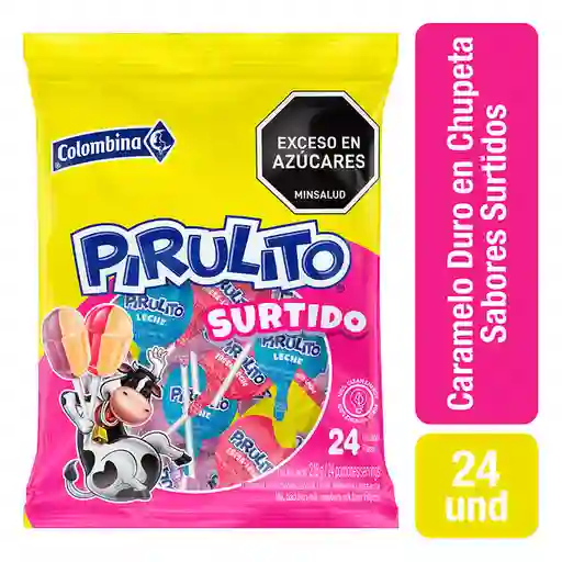 Pirulito Chupetas con Sabores Surtidos