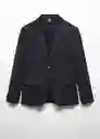 Blazer Americana Fabre Navy Talla 48 Hombre Mango