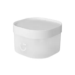 Organizador Plástico Serie Silvery Gray Gris Claro Miniso