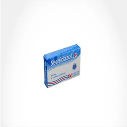 American Generics Secnidazol Antimicrobiano (500 mg) Tabletas Recubiertas