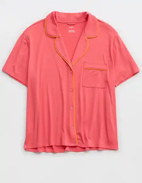 Pijama Aerie Naranja Talla Small American Eagle 27821416