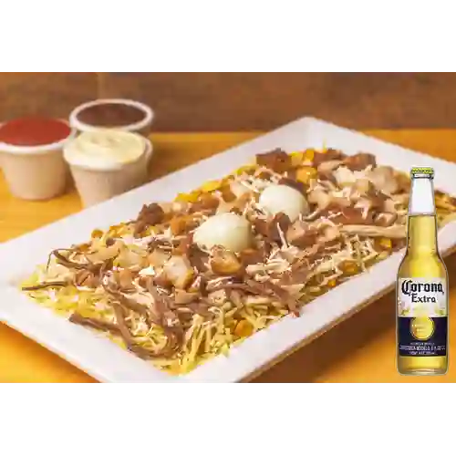 Combo Mazorcada Mixta&Chicharroncitos + Corona 355ml