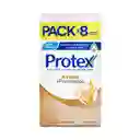 Jabón Protex Avena + Prebiótico en Barra 8x110g