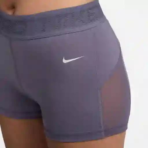Nike Short Licra W Np Df mr 3In Mesh Mujer Morado Talla XS