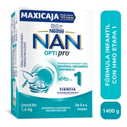 Fórmula infantil NAN OPTIPRO Etapa 1 x 1400g